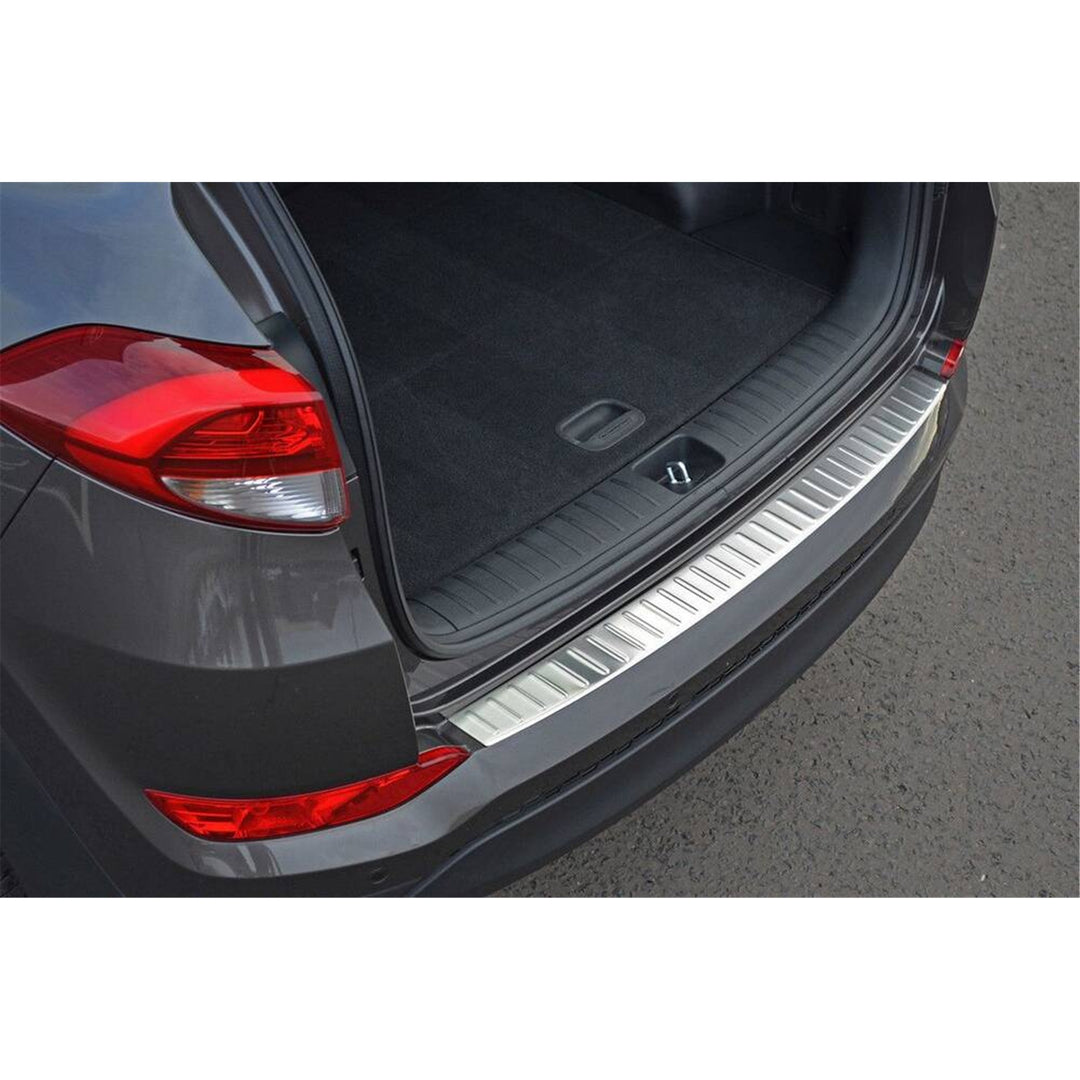 Hyundai Tucson Arka Tampon Eşiği - Krom Taşlı | 2020 ve Sonrası