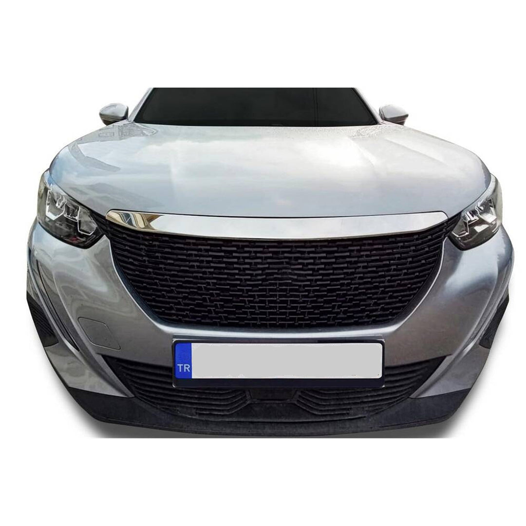 Peugeot 2008 Ön Kaput Çıtası - Krom | 2020 ve Sonrası
