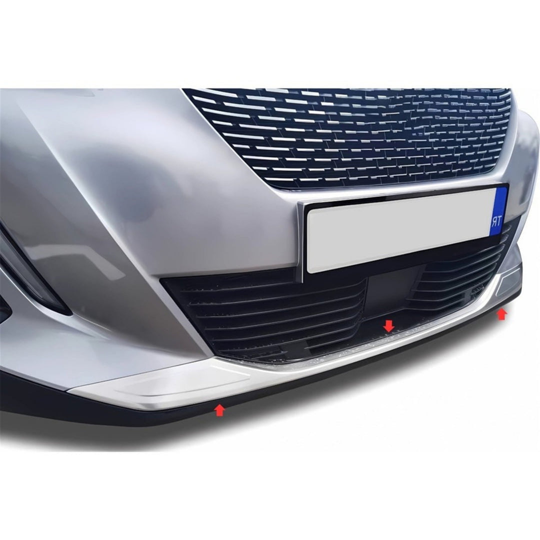 Peugeot 2008 Ön Tampon Ucu - Krom | 2019-2023 Arası