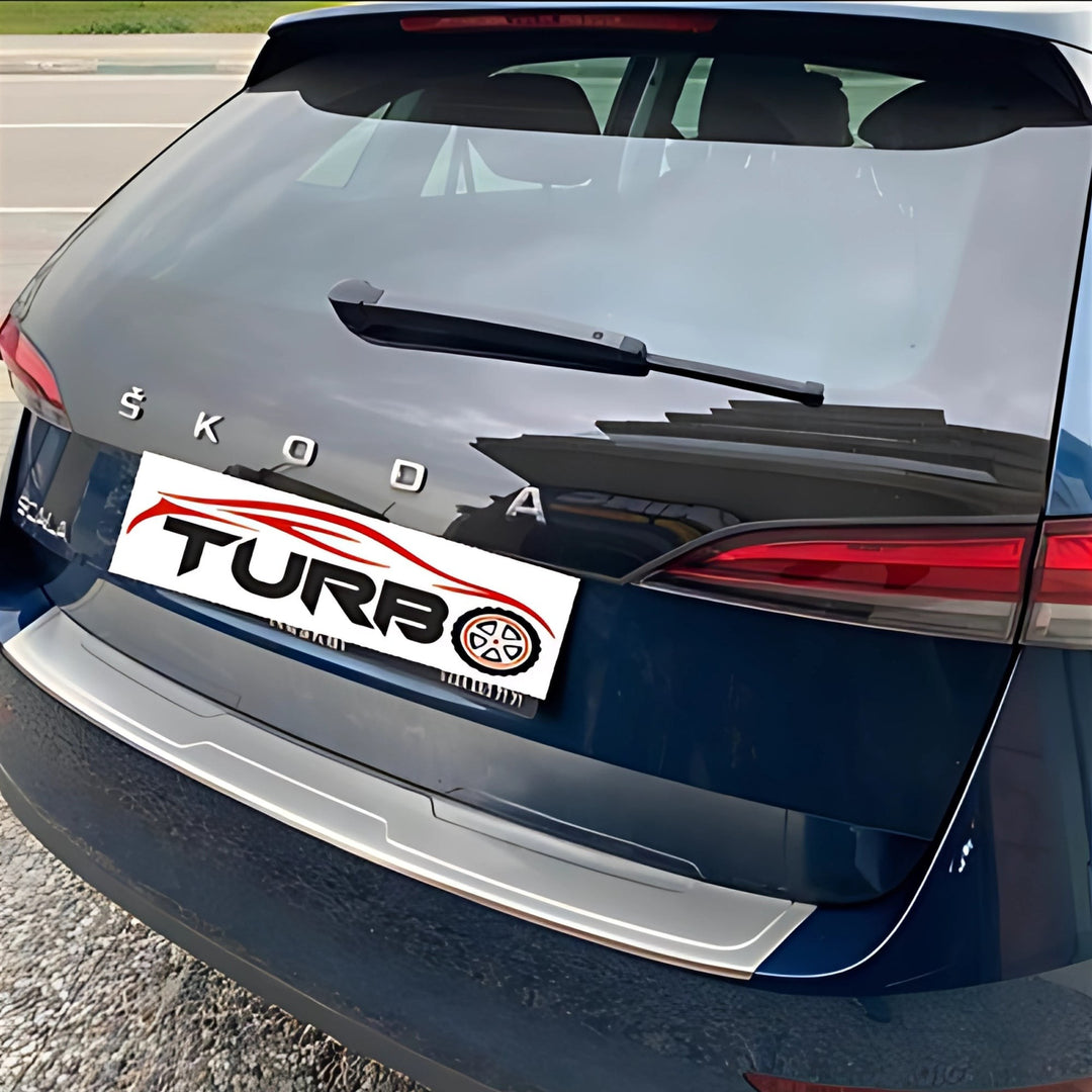 Skoda Scala Arka Tampon Eşiği - Krom | 2020 ve Sonrası, HB
