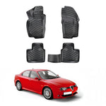 Resmi Galeri görüntüleyicisine yükleyin, Alfa Romeo 156 3D Paspas - Siyah | 1997-2007 Arası, SD