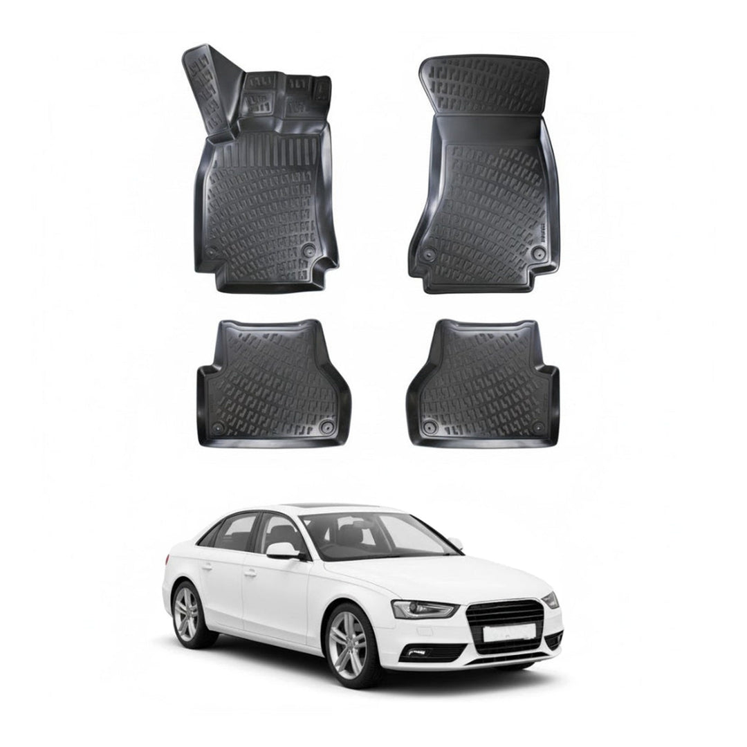 Audi A4 B8 3D Paspas - Siyah | 2008-2016 Arası, SD/SW