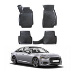 Resmi Galeri görüntüleyicisine yükleyin, Audi A6 C8 3D Paspas - Siyah | 2018 ve Sonrası, SD/SW