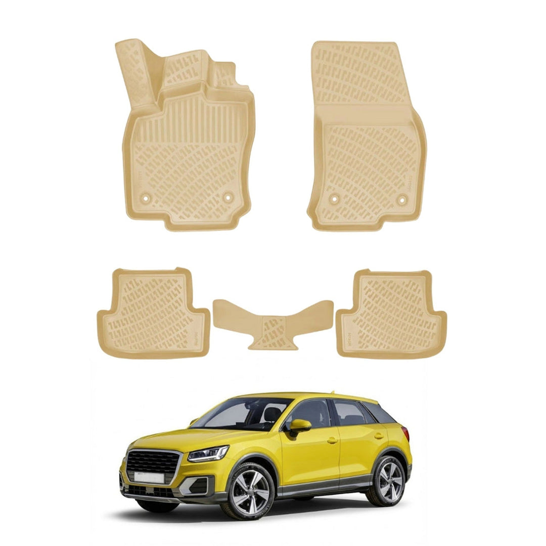 Audi Q2 3D Paspas - Bej | 2016 ve Sonrası