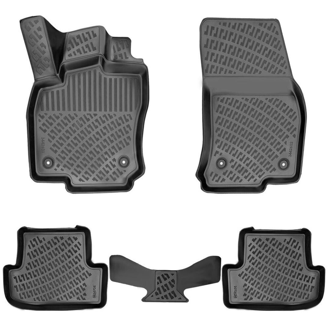 Audi Q2 3D Paspas - Siyah | 2016 ve Sonrası