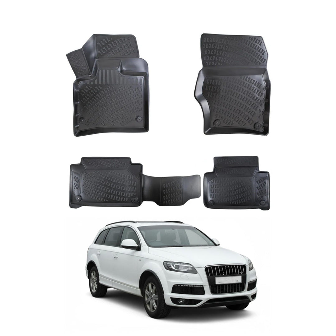 Audi Q7 3D Paspas - Siyah | 2006-2015 Arası