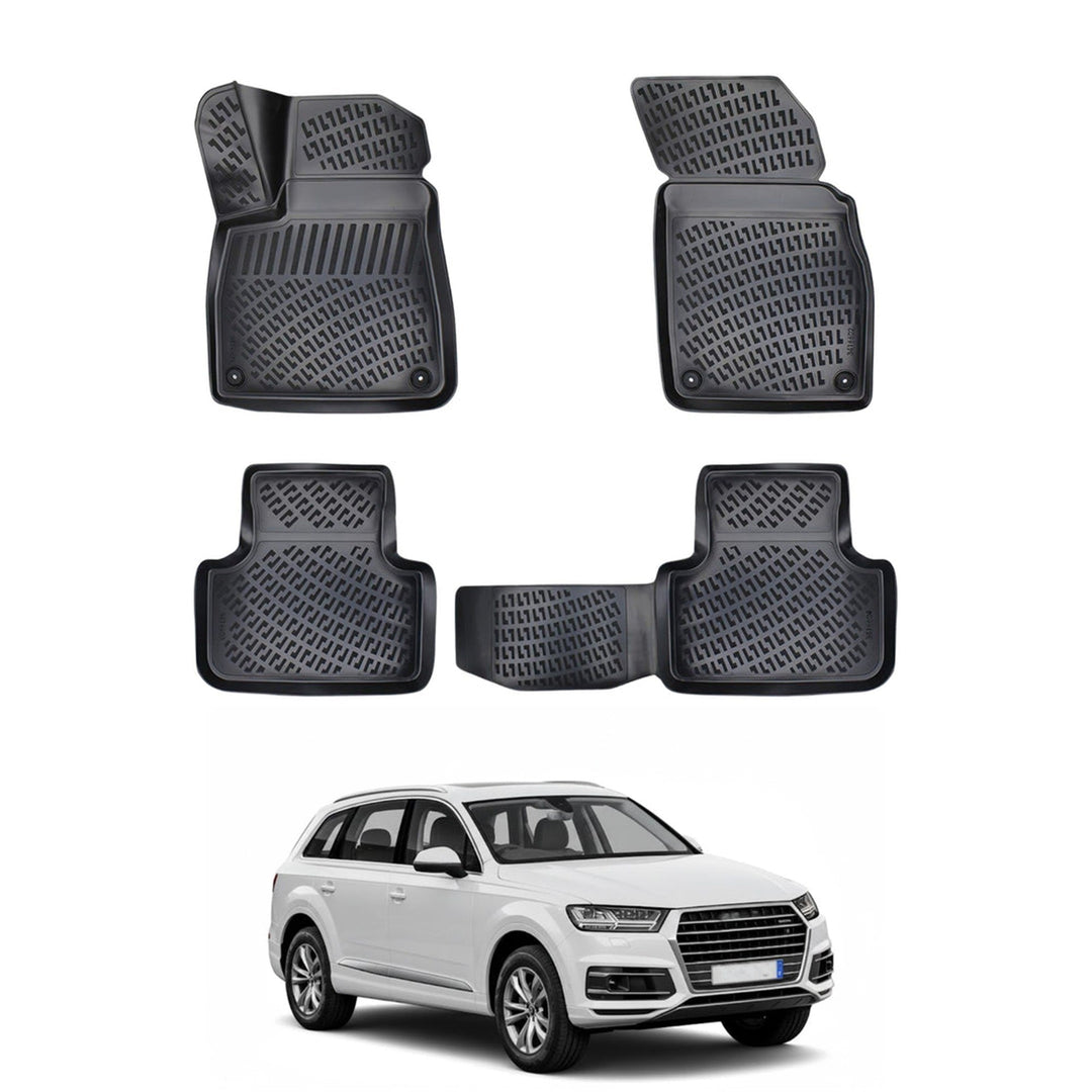 Audi Q7 3D Paspas - Siyah | 2016 ve Sonrası