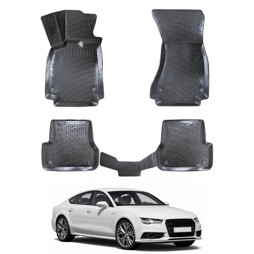 Audi A7 3D Paspas - Siyah | 2010-2018 Arası, SD