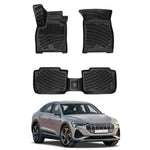 Resmi Galeri görüntüleyicisine yükleyin, Audi e-Tron Sportback 3D Paspas - Siyah | 2020-2023 Arası