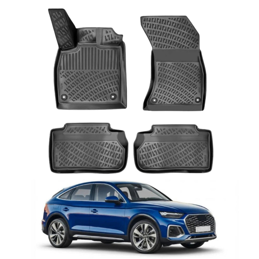 Audi Q5 Sportback 3D Paspas - Siyah | 2020 ve Sonrası