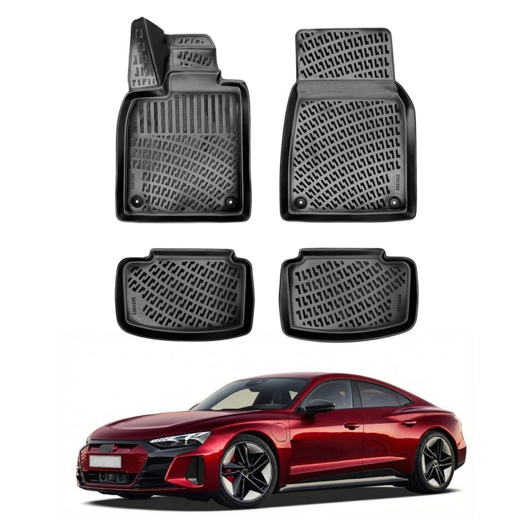 Audi RS e-Tron GT 3D Paspas - Siyah | 2021 ve Sonrası