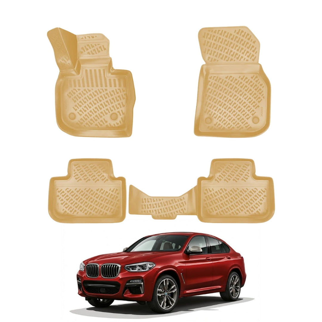 Bmw X4 G02 3D Paspas - Bej | 2018 ve Sonrası