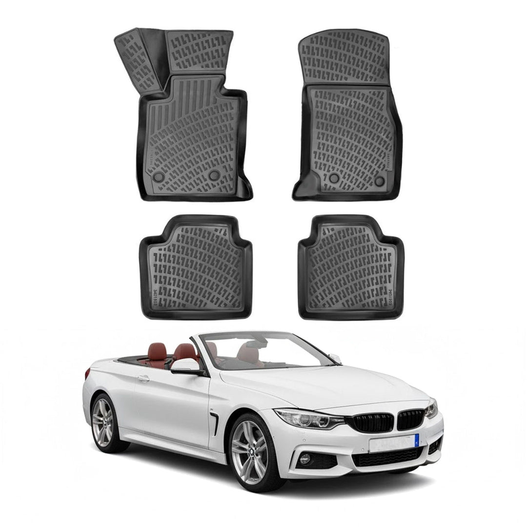 Bmw 4 Serisi F33 3D Paspas - Siyah | 2013-2020 Arası, Cabrio