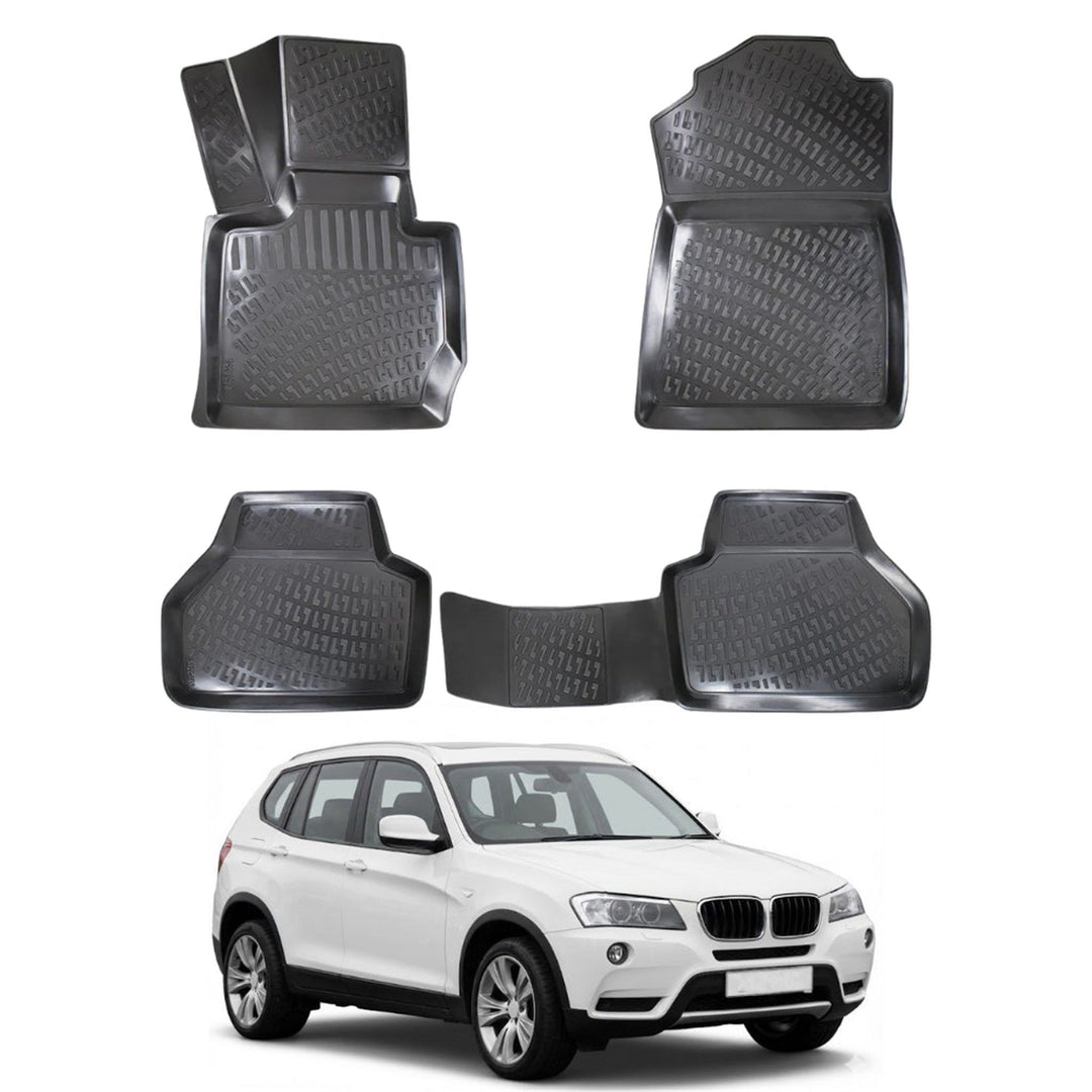 Bmw X3 F25 3D Paspas - Siyah | 2011-2017 Arası
