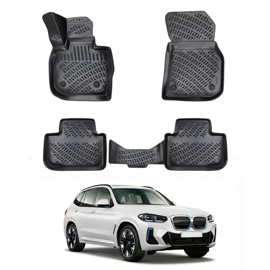 Bmw iX3 G08 BEV 3D Paspas - Siyah, Elektrikli | 2021 ve Sonrası