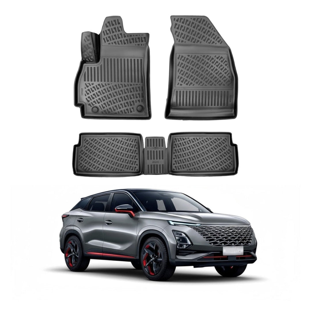 Chery Omoda 5 3D Paspas - Siyah | 2022 ve Sonrası