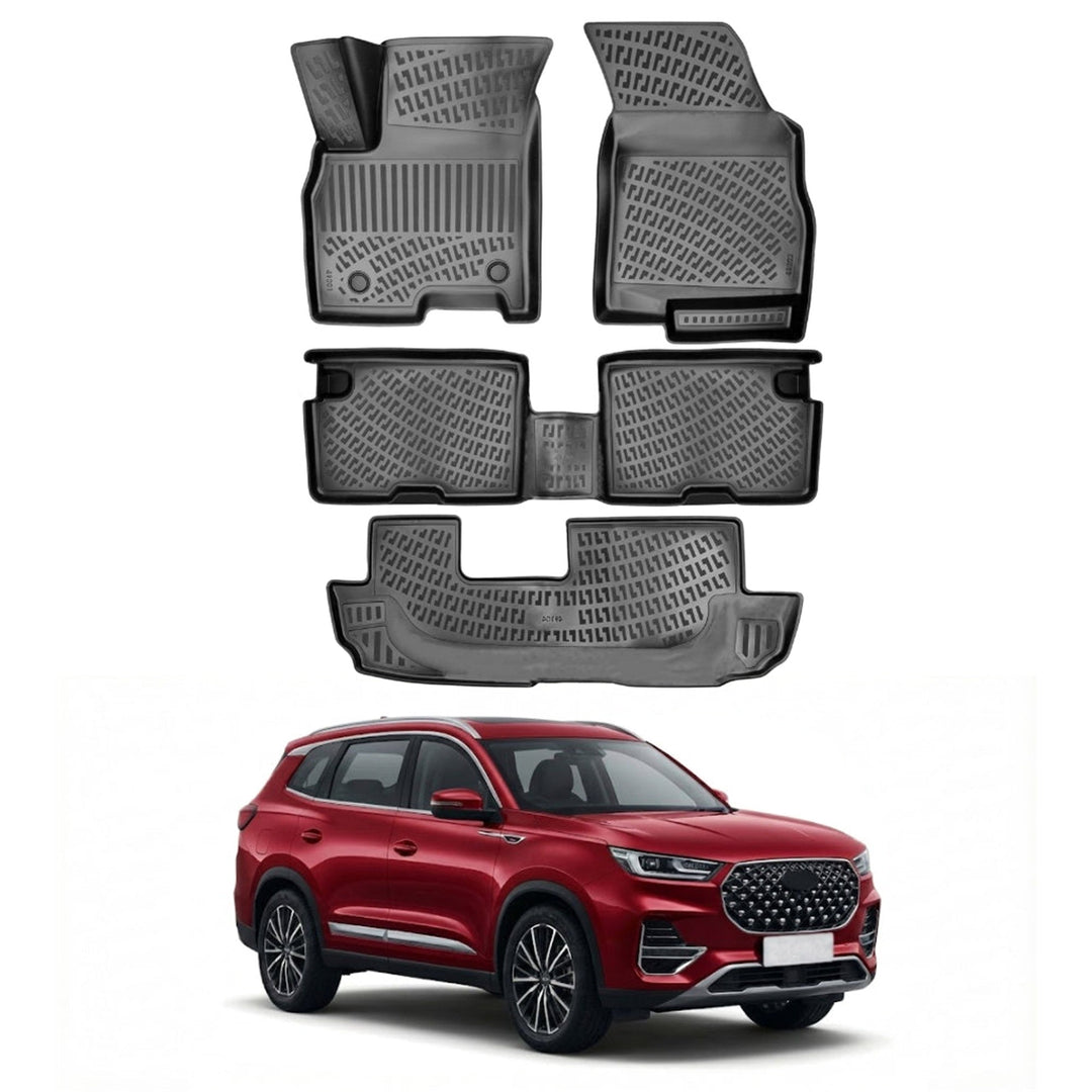 Chery Tiggo 8 Pro 3D Paspas - Siyah, 7 Koltuklu, Avantgarde Paket | 2020 ve Sonrası