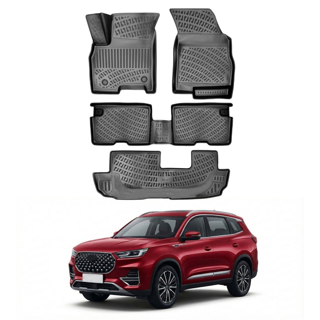 Chery Tiggo 8 Pro 3D Paspas - Siyah, 7 Koltuklu, Excellent Paket | 2020-2025 Arası
