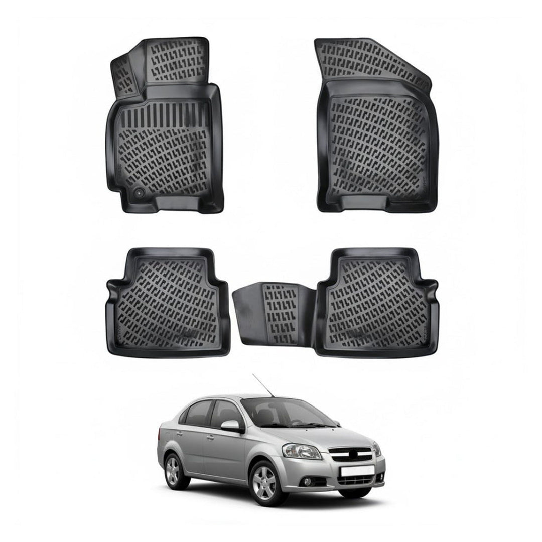 Chevrolet Aveo 3D Paspas - Siyah | 2002-2011 Arası, SD