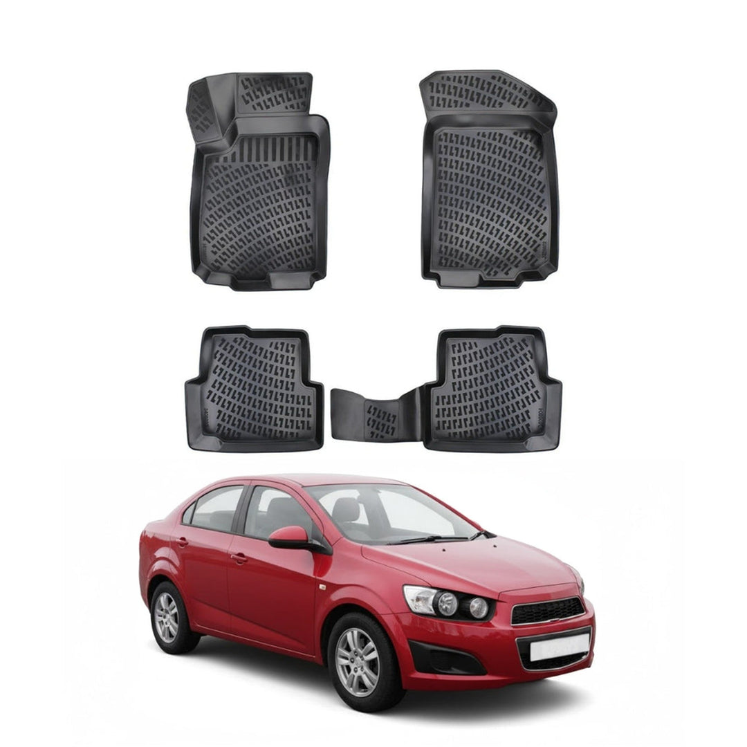 Chevrolet Aveo 3D Paspas - Siyah | 2012 ve Sonrası, SD