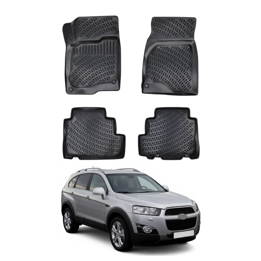 Chevrolet Captiva 3D Paspas - Siyah | 2006-2018 Arası