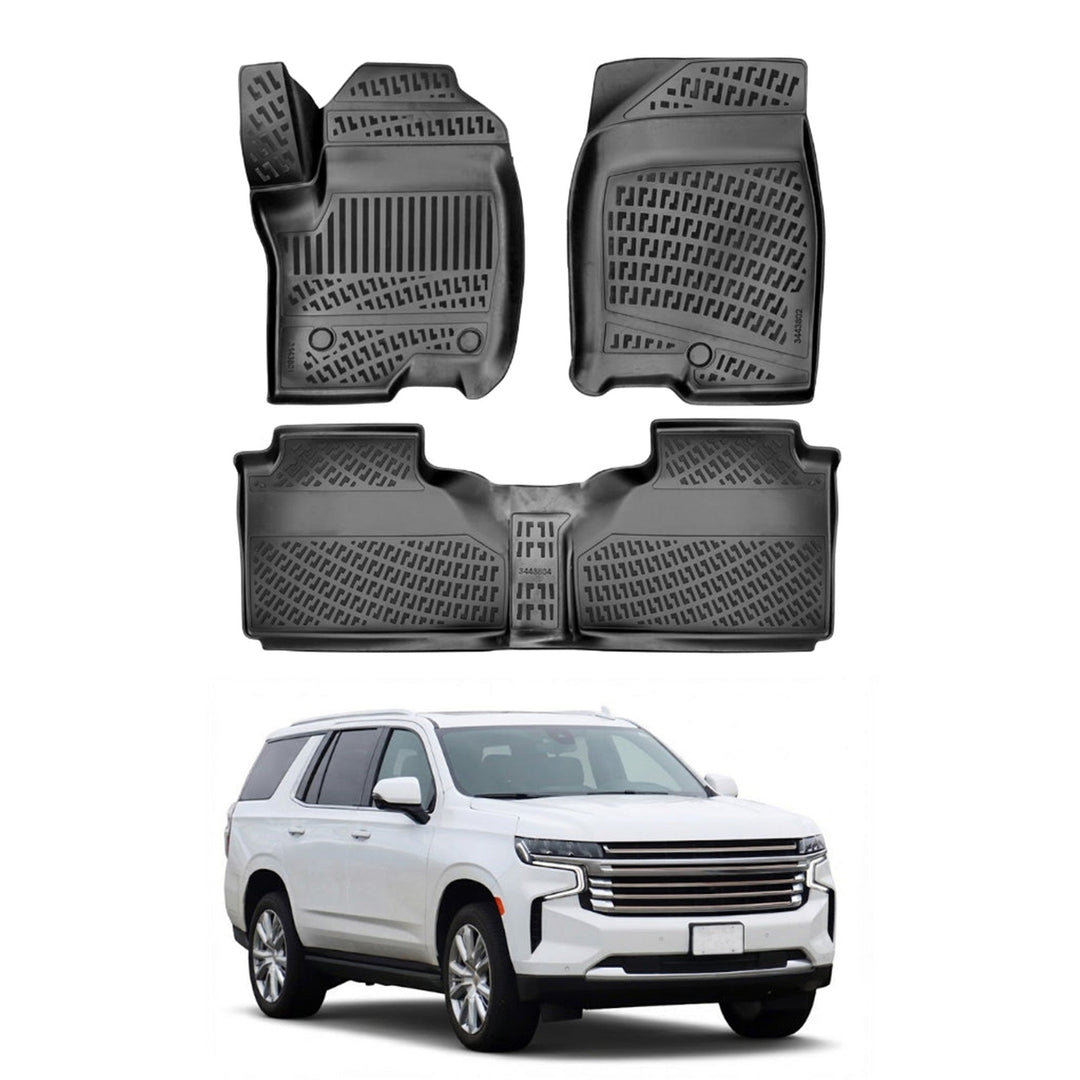 Chevrolet Tahoe 3D Paspas - Siyah, 5 Koltuklu | 2020 ve Sonrası