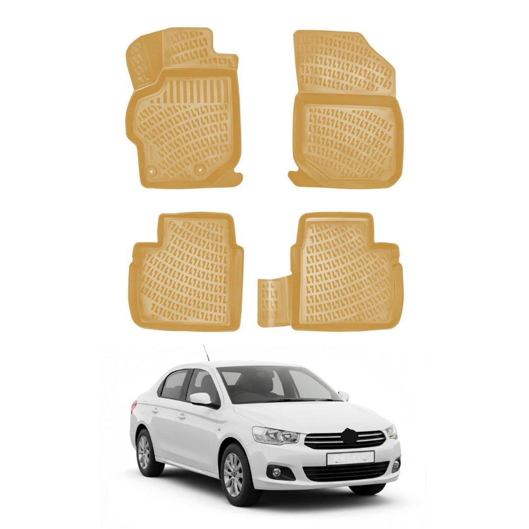 Chevrolet C-Elysee 3D Paspas - Bej | 2012 ve Sonrası, SD