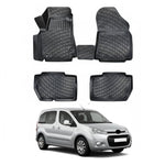 Resmi Galeri görüntüleyicisine yükleyin, Citroen Berlingo 3D Paspas - Siyah | 2008-2018 Arası