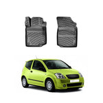 Resmi Galeri görüntüleyicisine yükleyin, Citroen C2 3D Paspas - Siyah, Ön (2 Parça) | 2003-2009 Arası