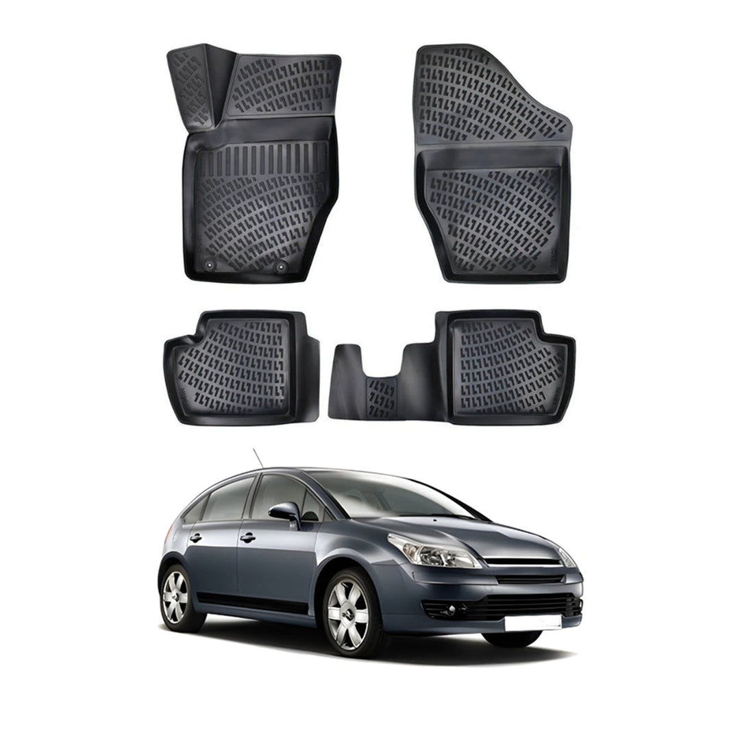 Citroen C4 3D Paspas - Siyah | 2004-2010 Arası, HB