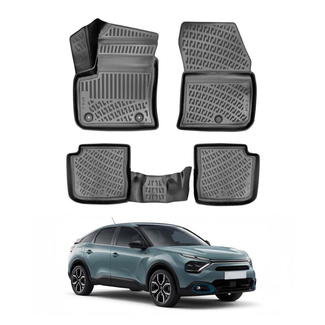 Citroen e-C4 3D Paspas - Siyah, Elektrikli | 2022 ve Sonrası