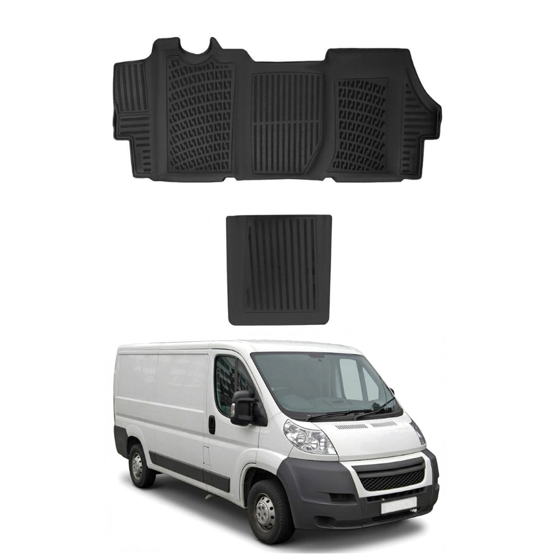 Citroen Jumper 3D Paspas - Siyah (2 Parça) | 2006 ve Sonrası