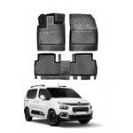 Resmi Galeri görüntüleyicisine yükleyin, Citroen Berlingo 3D Paspas - Siyah (2 Parça) | 2019 ve Sonrası
