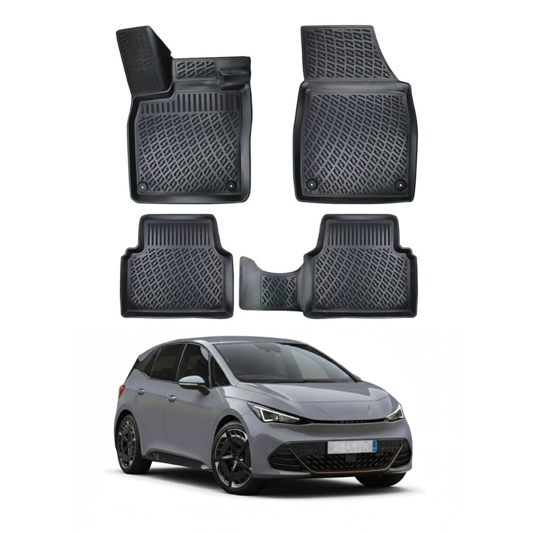 Cupra Born 3D Paspas - Siyah | 2021 ve Sonrası, HB