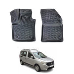 Resmi Galeri görüntüleyicisine yükleyin, Dacia Dokker 3D Paspas - Siyah (2 Parça) | 2012 ve Sonrası