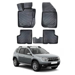 Resmi Galeri görüntüleyicisine yükleyin, Dacia Duster 4x4 3D Paspas - Siyah | 2009-2017 Arası