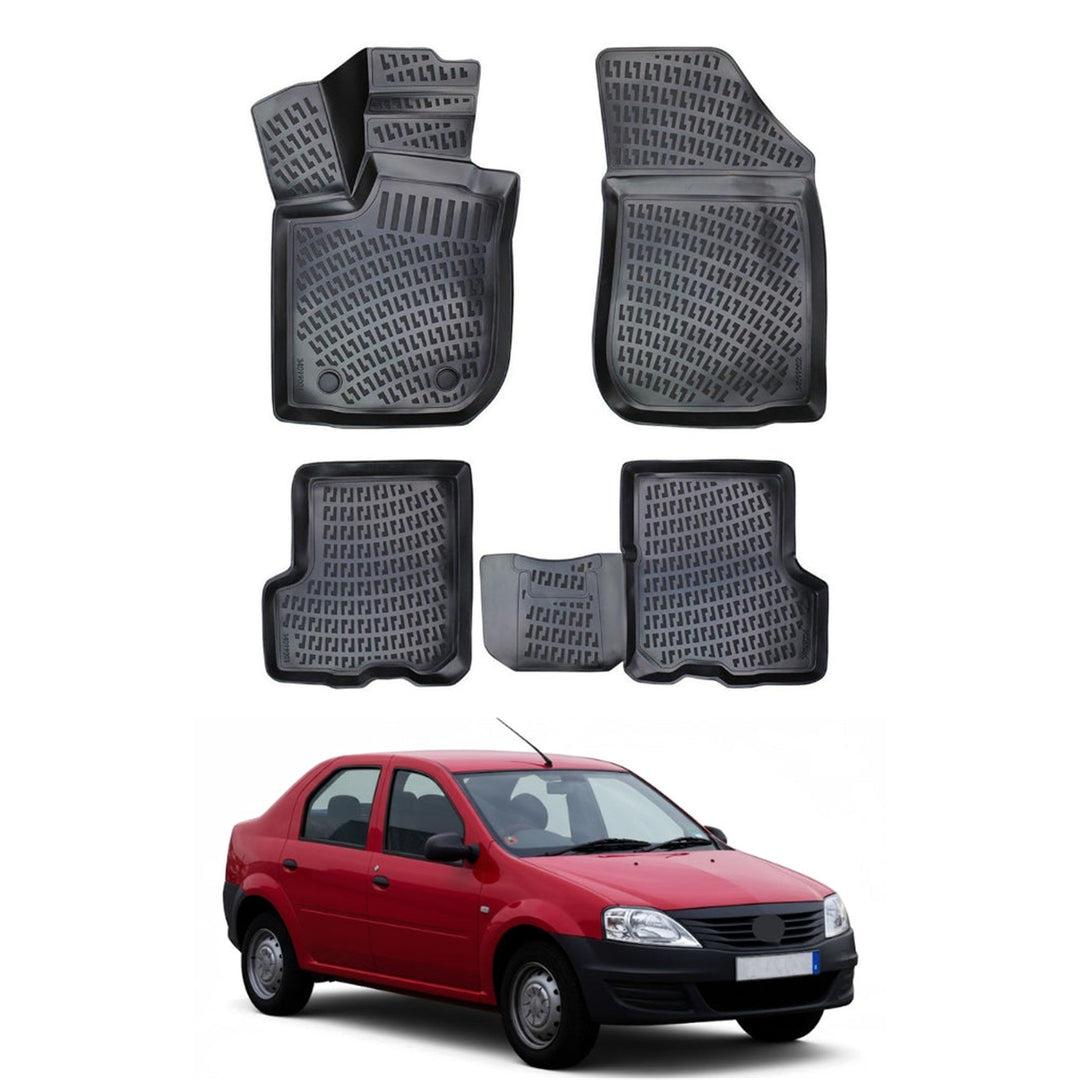 Dacia Logan 3D Paspas - Siyah | 2004-2012 Arası, SD