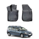 Resmi Galeri görüntüleyicisine yükleyin, Dacia Logan MCV 3D Paspas - Siyah (2 Parça) | 2004-2012 Arası