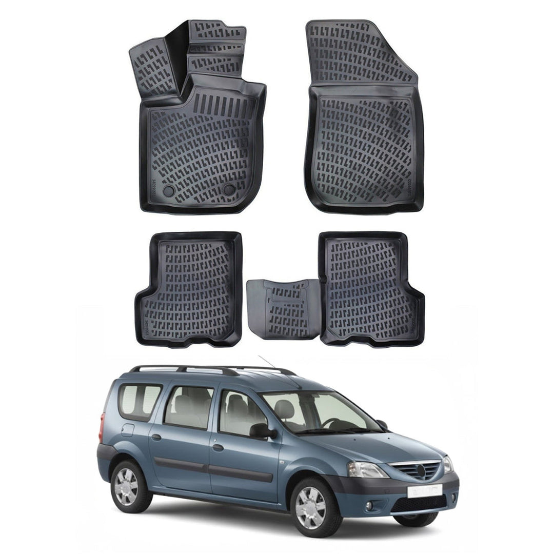 Dacia Logan MCV 3D Paspas - Siyah | 2004-2012 Arası, SW