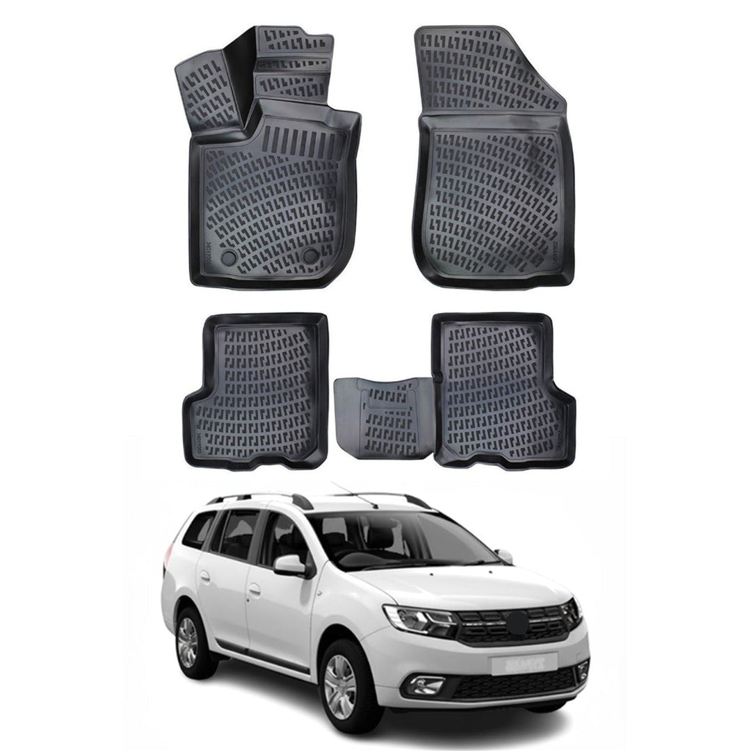 Dacia Logan MCV 3D Paspas - Siyah | 2013-2021 Arası
