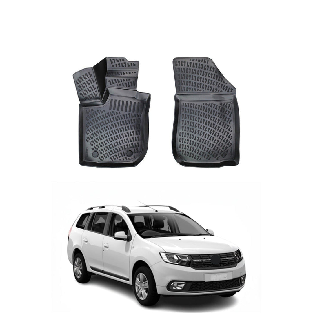 Dacia Logan MCV 3D Paspas - Siyah (2 Parça) | 2013-2021 Arası