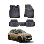 Resmi Galeri görüntüleyicisine yükleyin, Dacia Sandero Stepway 3D Paspas - Siyah, Comfort/Esential Paket için | 2020 ve Sonrası, HB