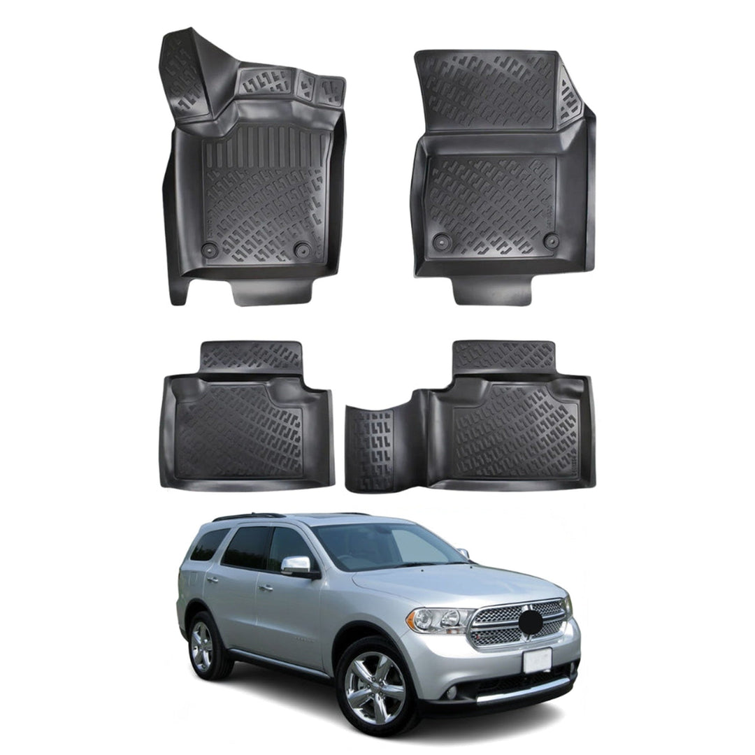 Dodge Durango 3D Paspas - Siyah | 2011 ve Sonrası