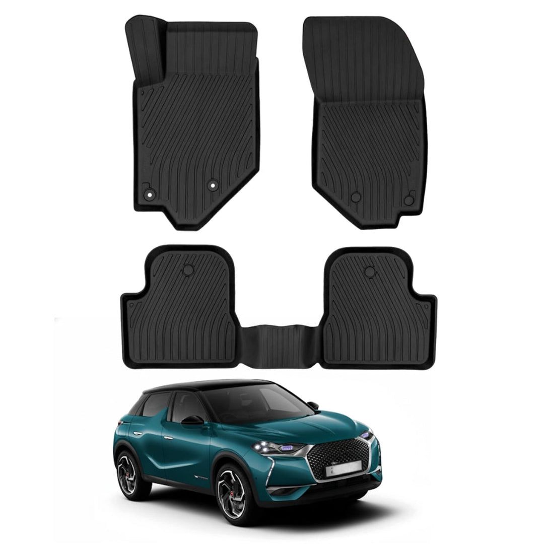 DS DS3 3D Paspas - Siyah, Premium Ürün | 2018 ve Sonrası, HB