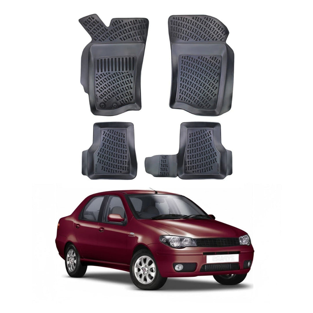 Fiat Albea 3D Paspas - Siyah | 2002 ve Sonrası, SD