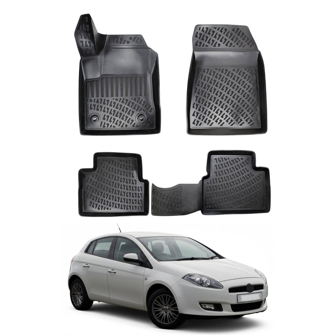 Fiat Bravo 3D Paspas - Siyah | 2007-2014 Arası, HB