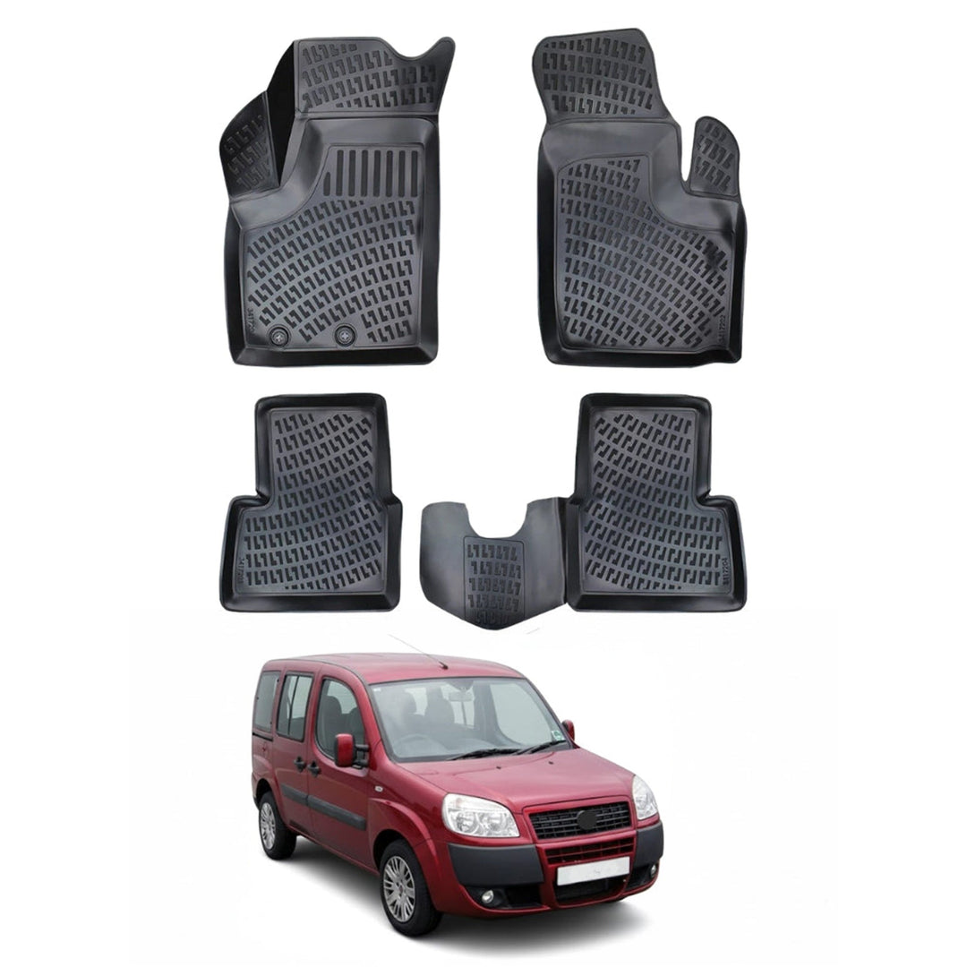 Fiat Doblo 3D Paspas - Siyah | 2000-2009 Arası