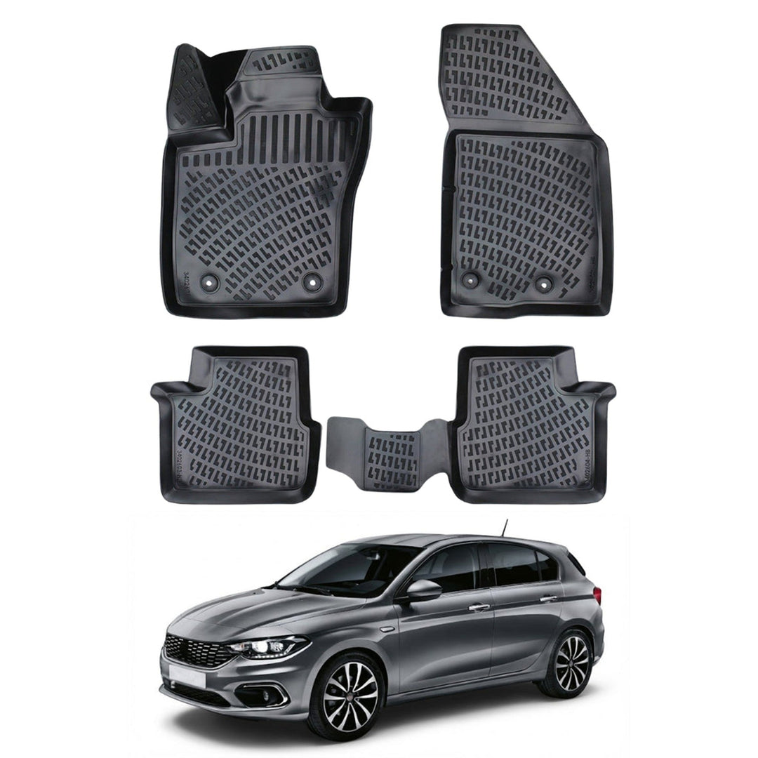 Fiat Egea 3D Paspas - Siyah | 2015 ve Sonrası, HB