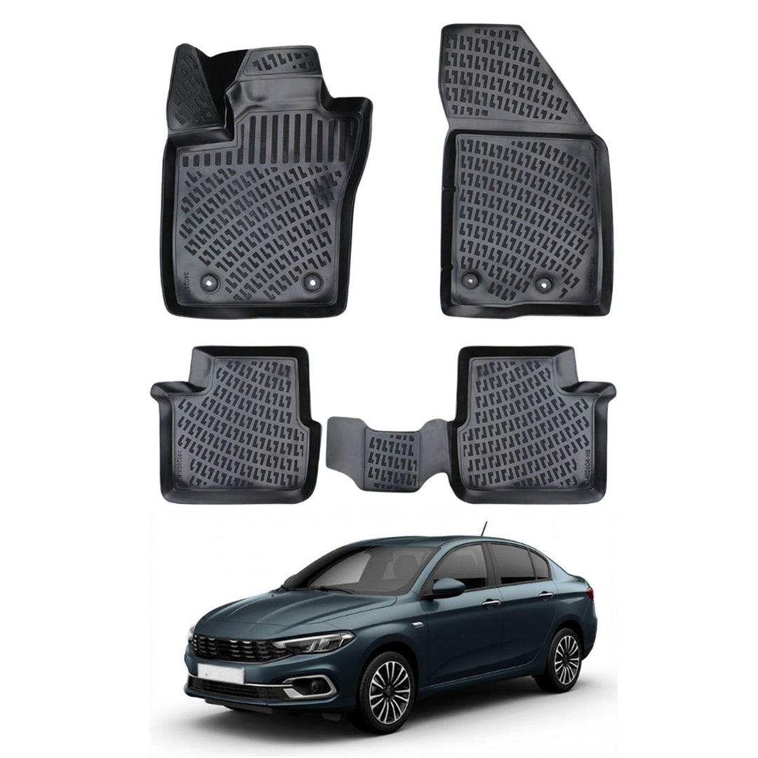Fiat Egea 3D Paspas - Siyah | 2015 ve Sonrası, SD