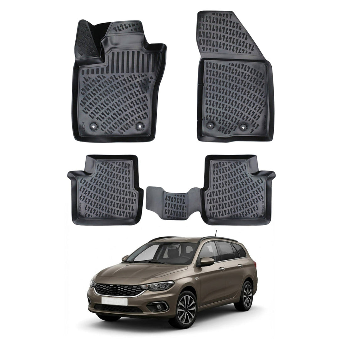 Fiat Egea 3D Paspas - Siyah | 2015 ve Sonrası, SW
